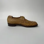 Ostrich quilled all over monk shoes Vadrouille